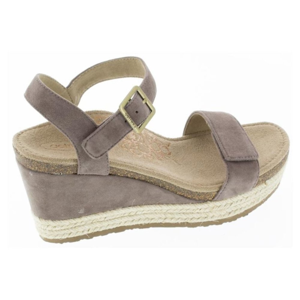 NIB Aetrex® Sydney Orthotic Suede Espadril…